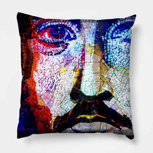 Mustache Miracle Man Pillow by L'Appel du Vide Designs by Danielle Canonico