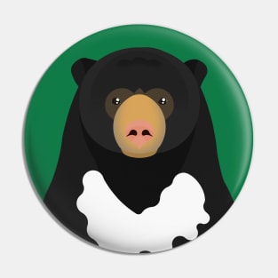 Sun bear Pin