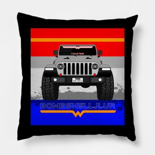 Wonderwoman Jeep Pillow