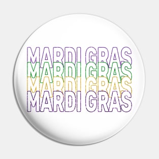 MARDI GRAS 2024 Pin