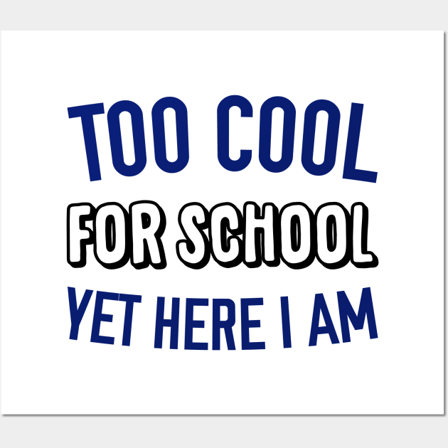 Too Cool for School: What's the Deal With Haven't You Heard? I'm