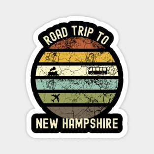 Road Trip To New Hampshire, Family Trip To New Hampshire, Holiday Trip to New Hampshire, Family Reunion in New Hampshire, Holidays in New Magnet
