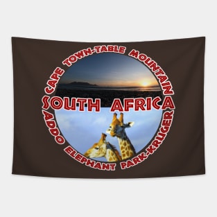 South Africa Wildlife and Places Tapestry