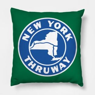 New York State Thruway Vintage 1960 Logo Pillow