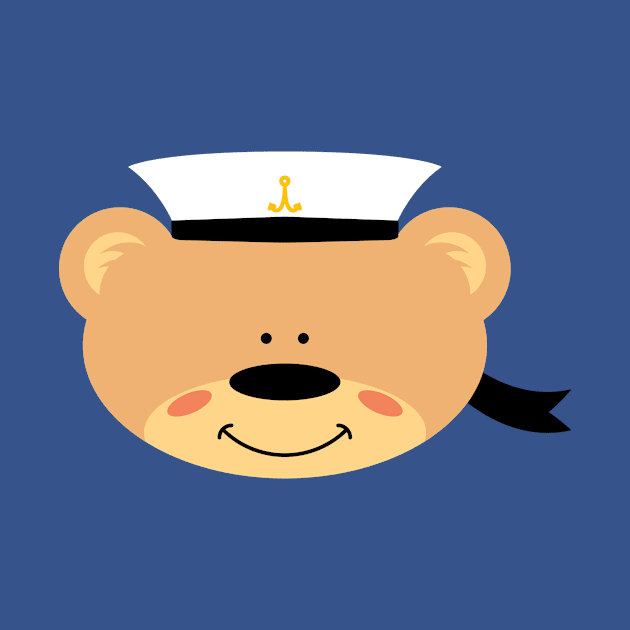 Teddy bear Sailor by schlag.art