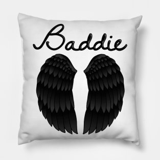 Insta Baddie Dark Wings Pillow