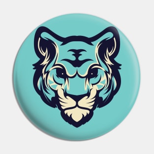 Blue Tiger Pin