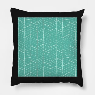 Turquoise Pattern Pillow