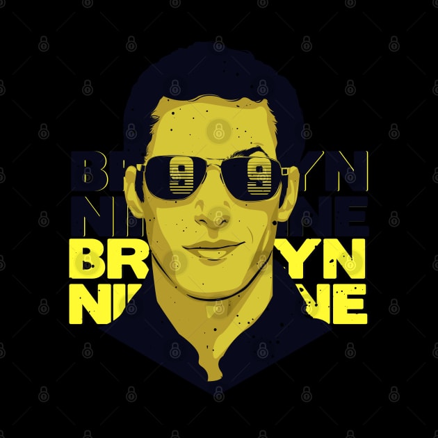 Jake Peralta. Brooklyn Nine -Nine by Ddalyrincon