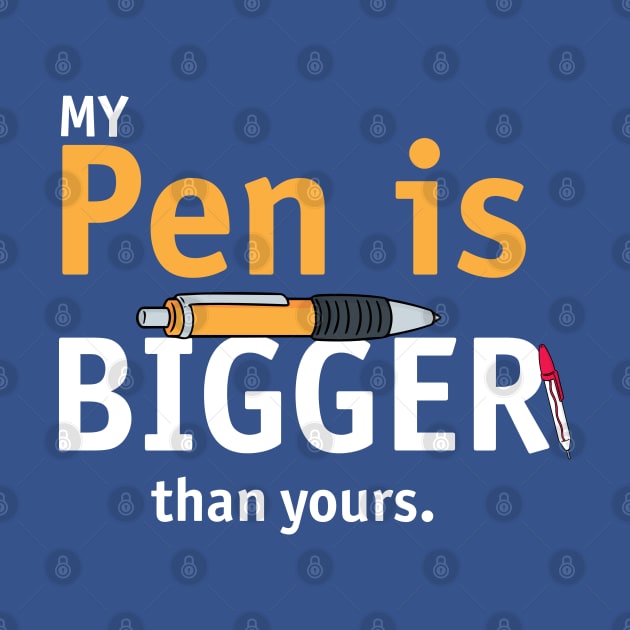 The Pen is Mightier by HotPeachezDesignCo