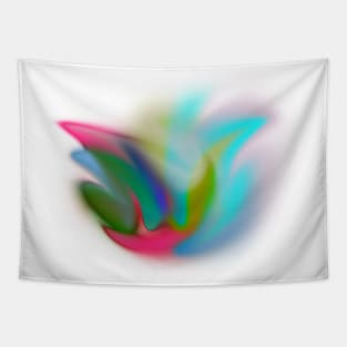 Dazy retro abstract art Tapestry