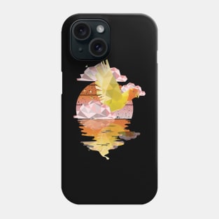 Love Bird Low poly art Phone Case