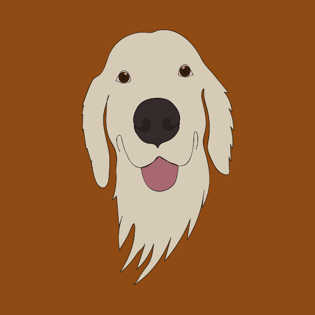 Golden retriever by t3od0ra