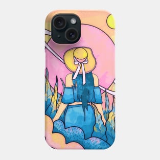 The space girl Phone Case