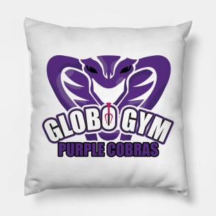 Globo Gym Purple Cobras - logo Pillow