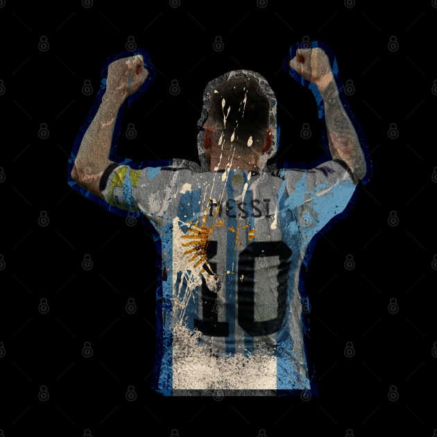 Leo messi 10 argentina by Aloenalone