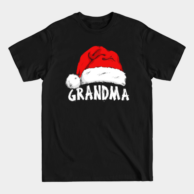 Discover Santa Hat Grandma Christmas Family Pajamas - Christmas Family Matching - T-Shirt