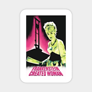 Frankenstein Created Woman Movie Art Magnet