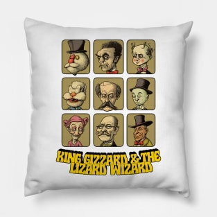 King Gizzard & The Lizard Wizard - Original Fan Art Pillow