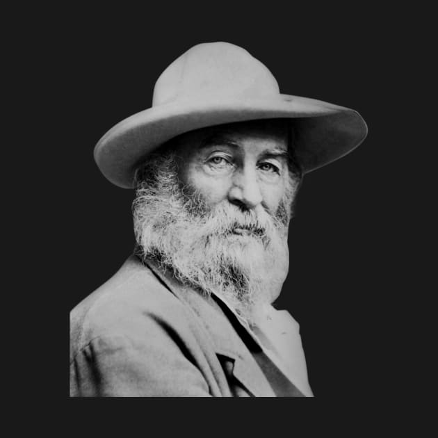 Walt Whitman Portrait by warishellstore