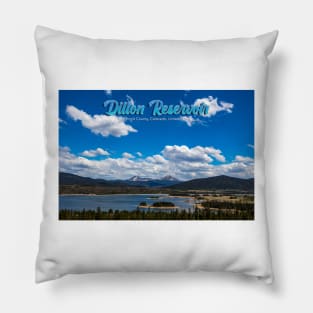 Dillon Reservoir Frisco Colorado Pillow