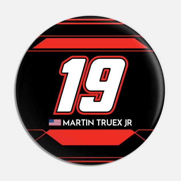 Martin Truex Jr #19 2023 NASCAR Design Pin by AR Designs 