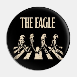 the eagles band retro Pin