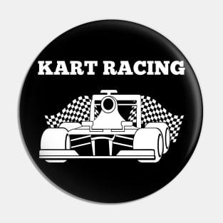 Kart Racing Gift Idea Pin