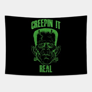 Frankenstein Creepin' It Real Tapestry