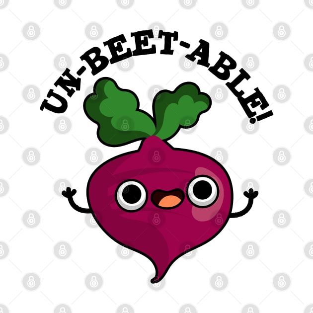 Un-beet-table cute Veggie Beet Pun by punnybone