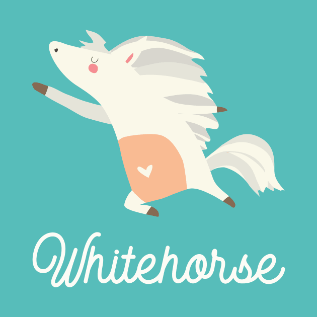 Whitehorse Horse by DistrictNorth