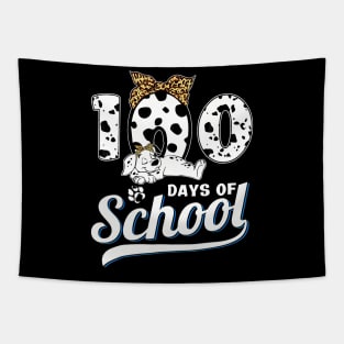 100 Days Of School Dalmatian Dog Boys Girls 100 Days Smarter Tapestry