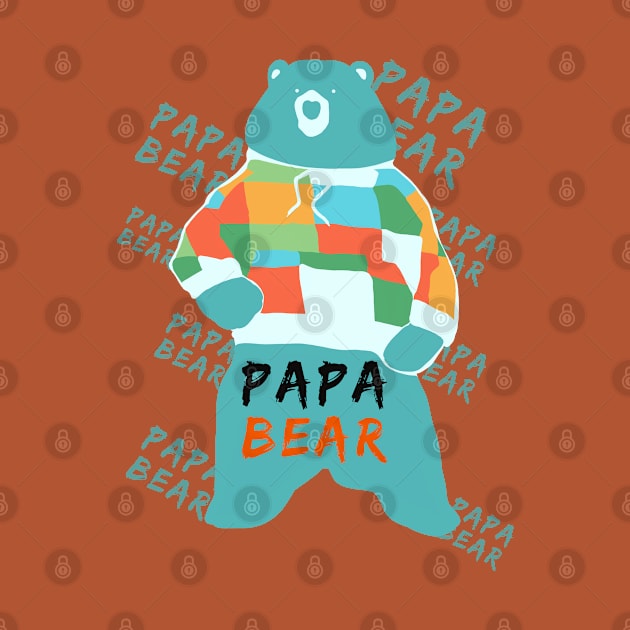 Cute Papa bear by Mimie20