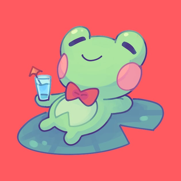 Frog Butler Chill by Lollitree