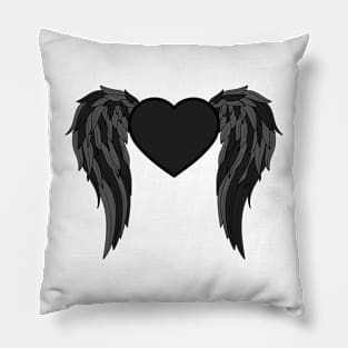 Heart with Wings Pillow