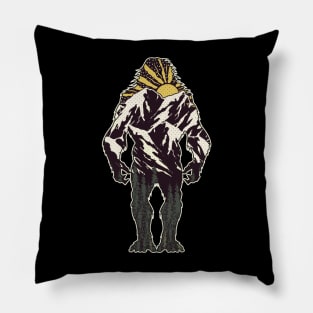 Bigfoot Mountains Pillow