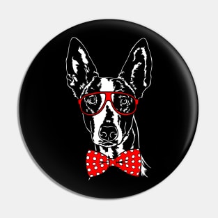 Funny Cute Podenco dog sighthound Pin