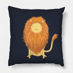 Scruffy Lion Pillow