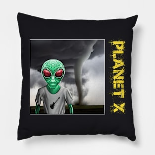 Alien Twister Tornado Guitarist meme Pillow