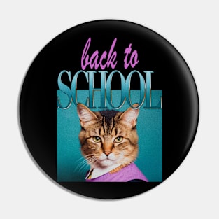 Back to School Cat Pin