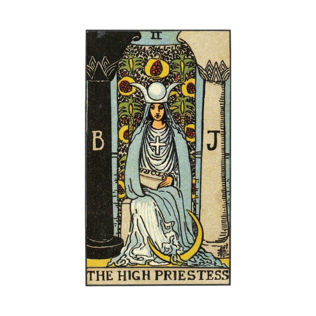 THE HIGH PRIESTESS by WAITE-SMITH VINTAGE ART