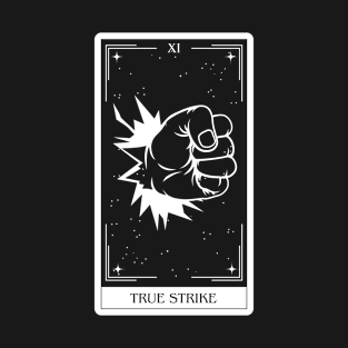 True Strike Dnd 5e Spells Tarot Card Dungeons and Dragons Gift T-Shirt