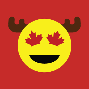 Canada Emoji - Yellow T-Shirt