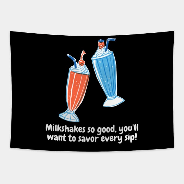 Milkshakes so good, you'll want to savor every sip! Tapestry by Nour