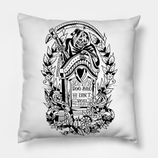 The Grim Reaper Pillow