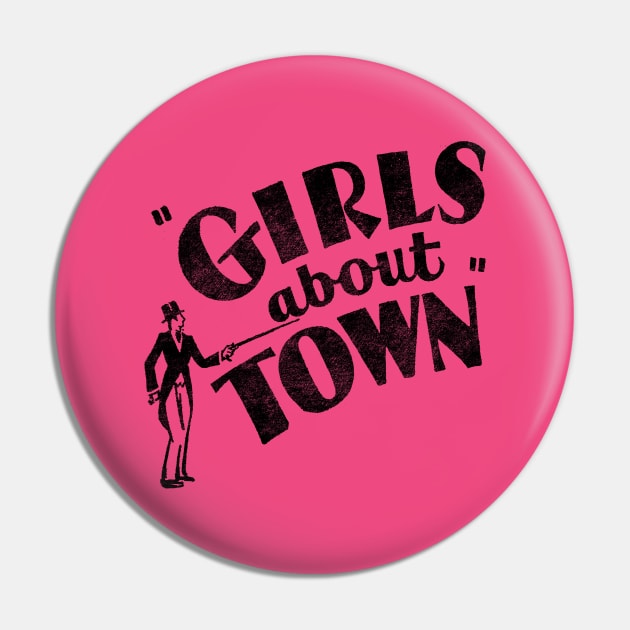 Girls About Town Pin by vokoban