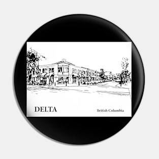 Delta British Columbia Pin