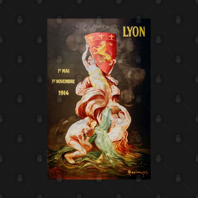 Vintage Advertising / Lyon by CozyCanvas