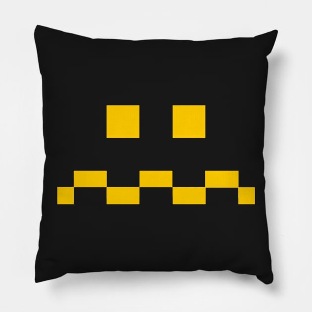 Pac-man ghost Pillow by allysontx