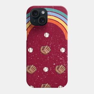 Baseball Rainbow Phone Case